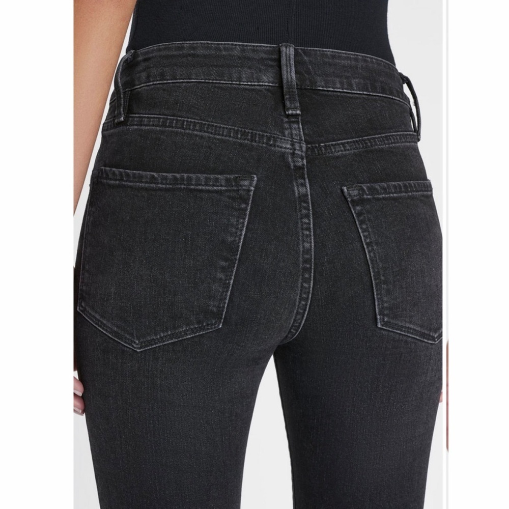 Frame Denim Le Crop High Rise Cropped Raw Edge Flared Women’s Jeans Size 26 NEW - Picture 7 of 14